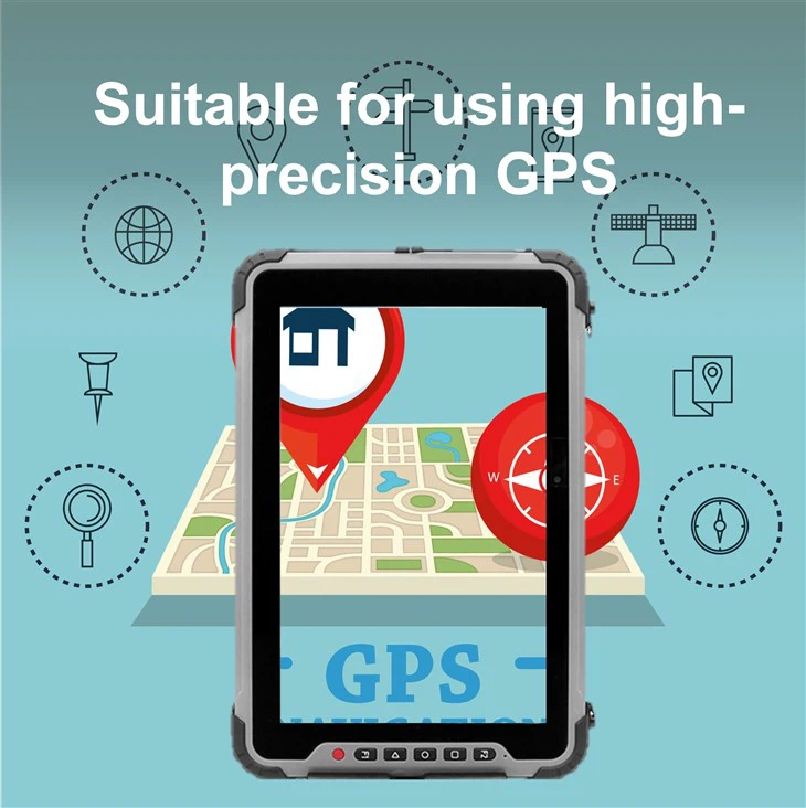 Nagy pontosságú, robusztus GPS táblagép